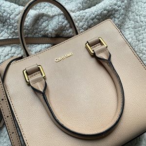 Baby pink Calvin Klein crossbody